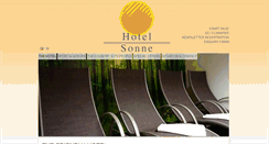 Desktop Screenshot of hotelsonnelienz.at